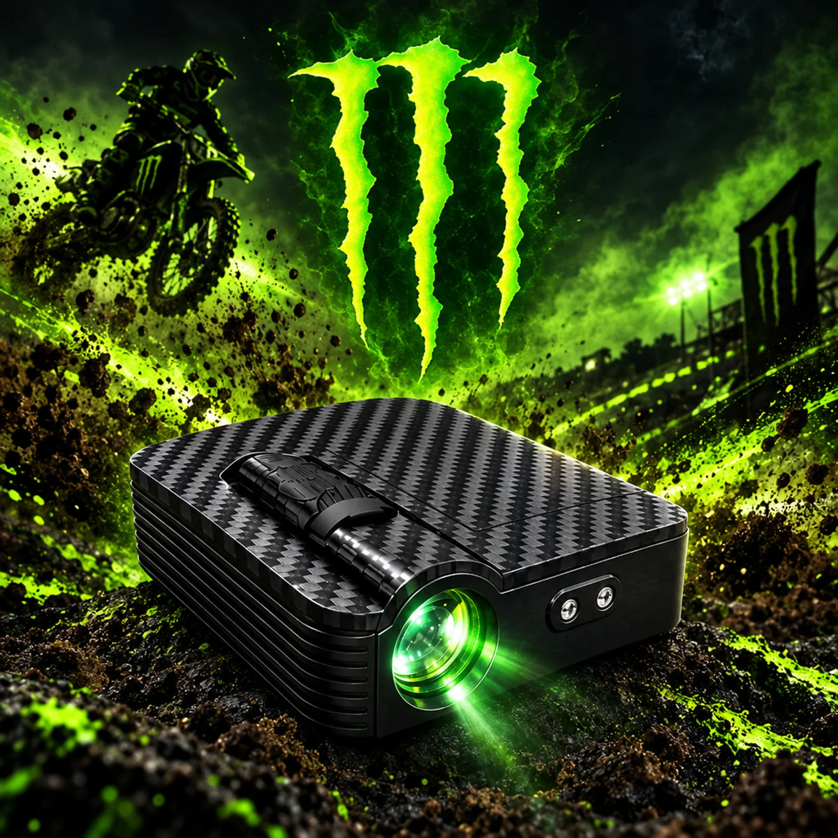 Monster Energy Car Door Projector — Unleash the Beast